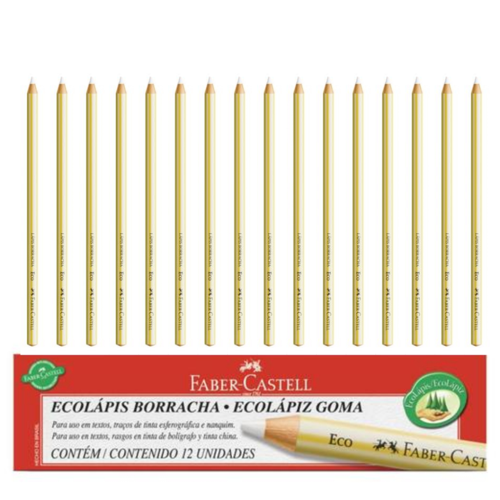 Lápis Borracha Faber Castell