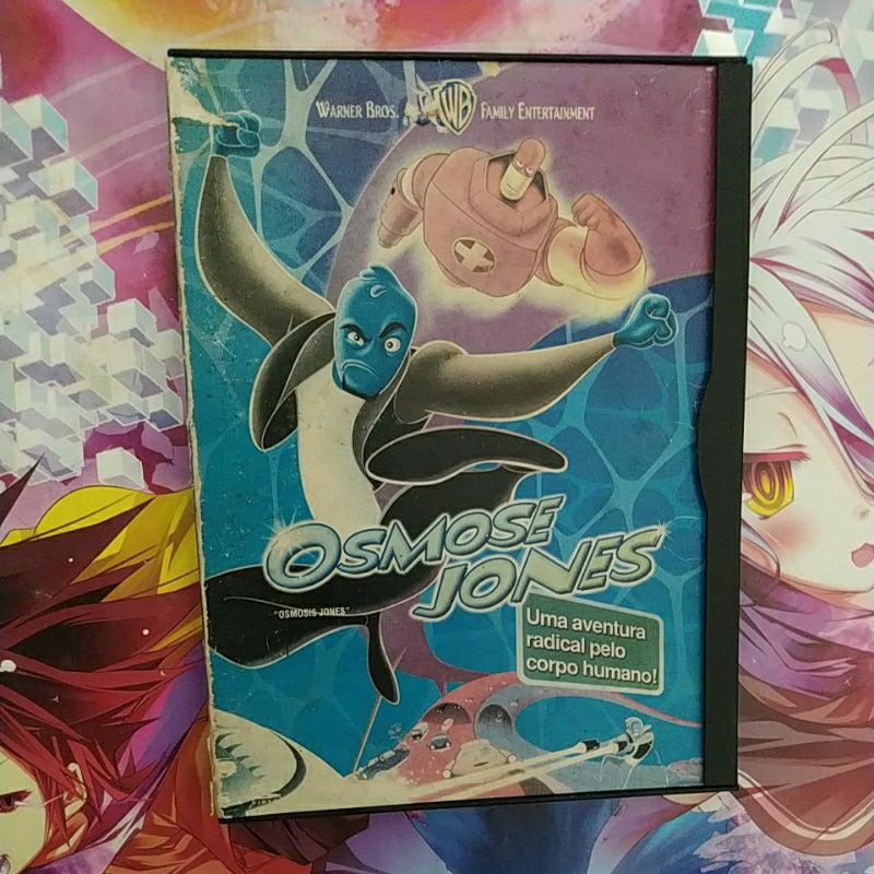 DVD snapcase Osmose Jones - Original ( usado )