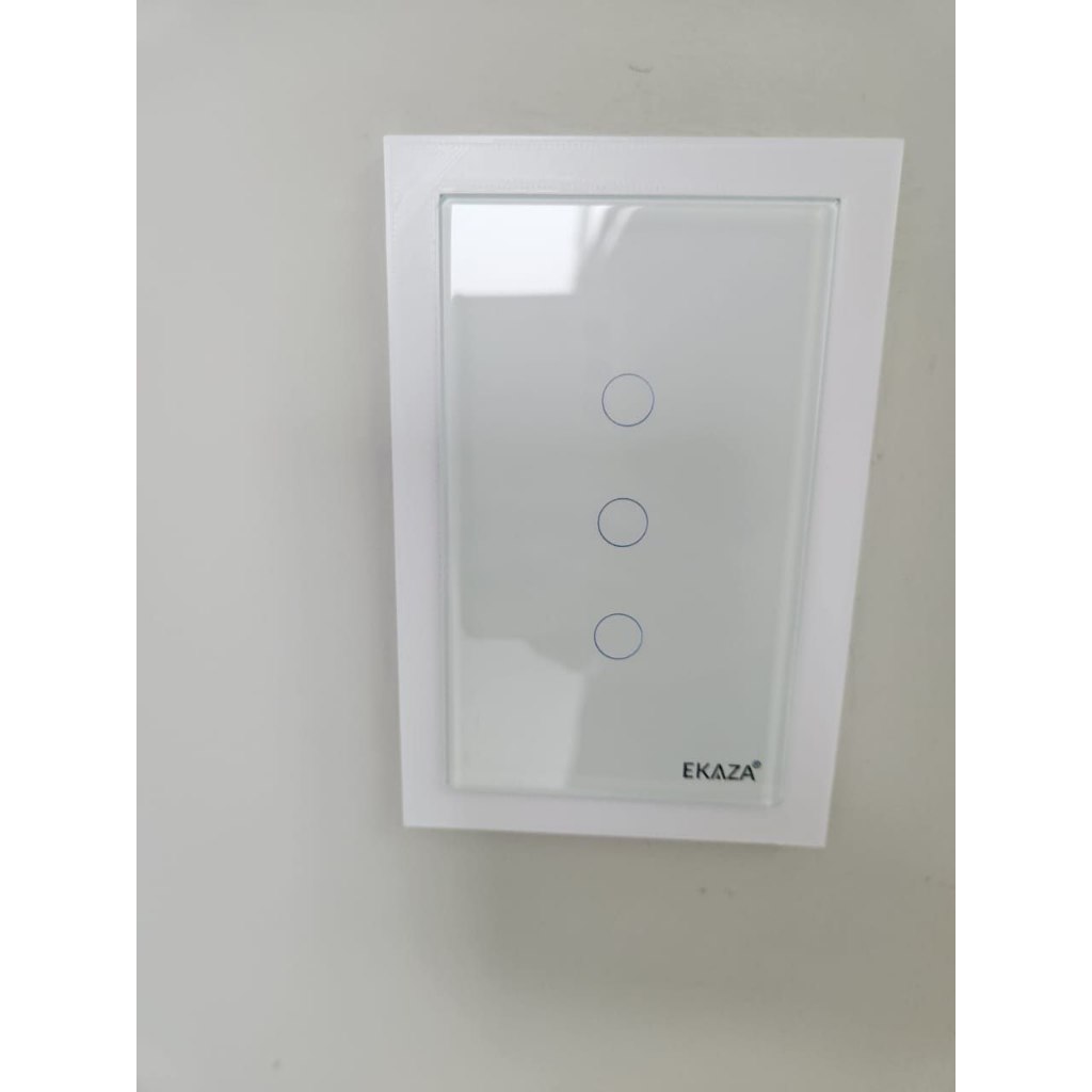 Moldura | Espelho para acabamento de interruptor | Tomada inteligênte