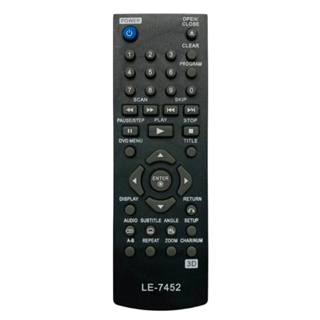 7452 Controle Remoto para DVD LG DV256K DV397H em Oferta na Shopee