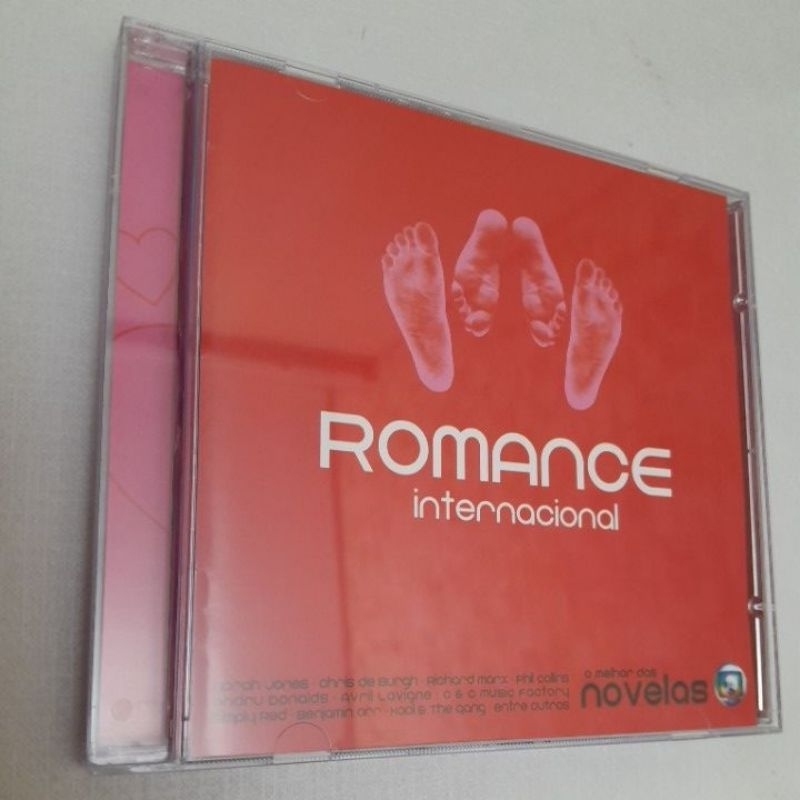 CD Romance Internacional Novelas - Norah Jones Simply Red Phill Collins Andru Donalds Avril Lavigne Richard Marx Kool