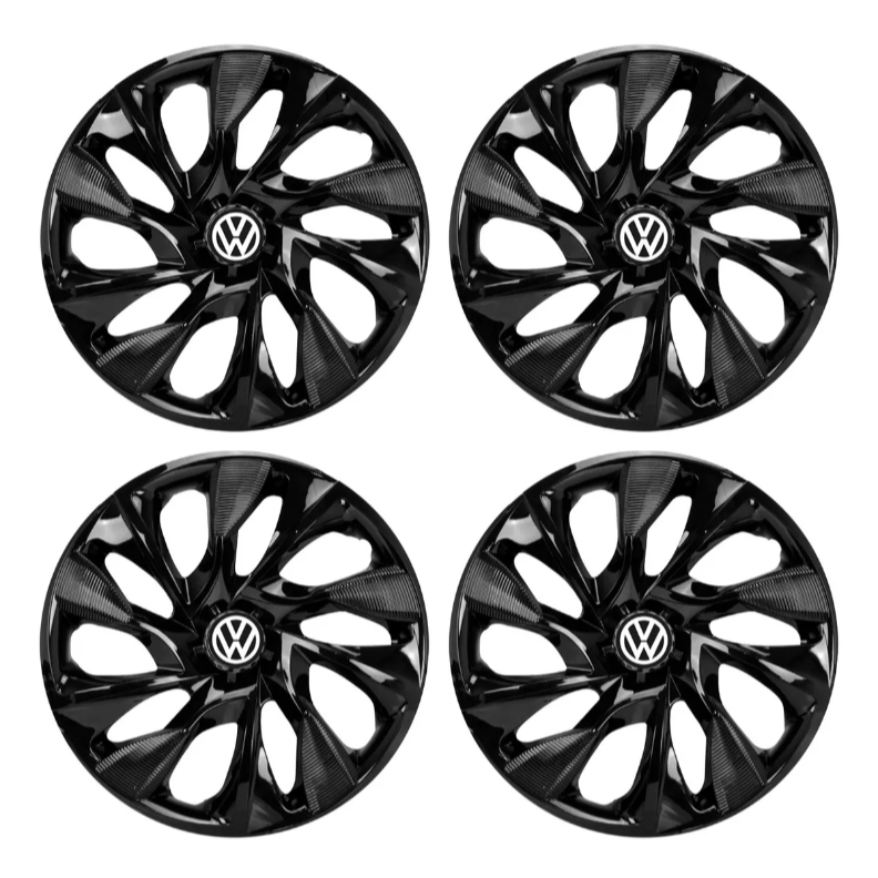 Calota Jogo Aro 14 Ds4 Black Gol G3 G4 G5 G6 2008/