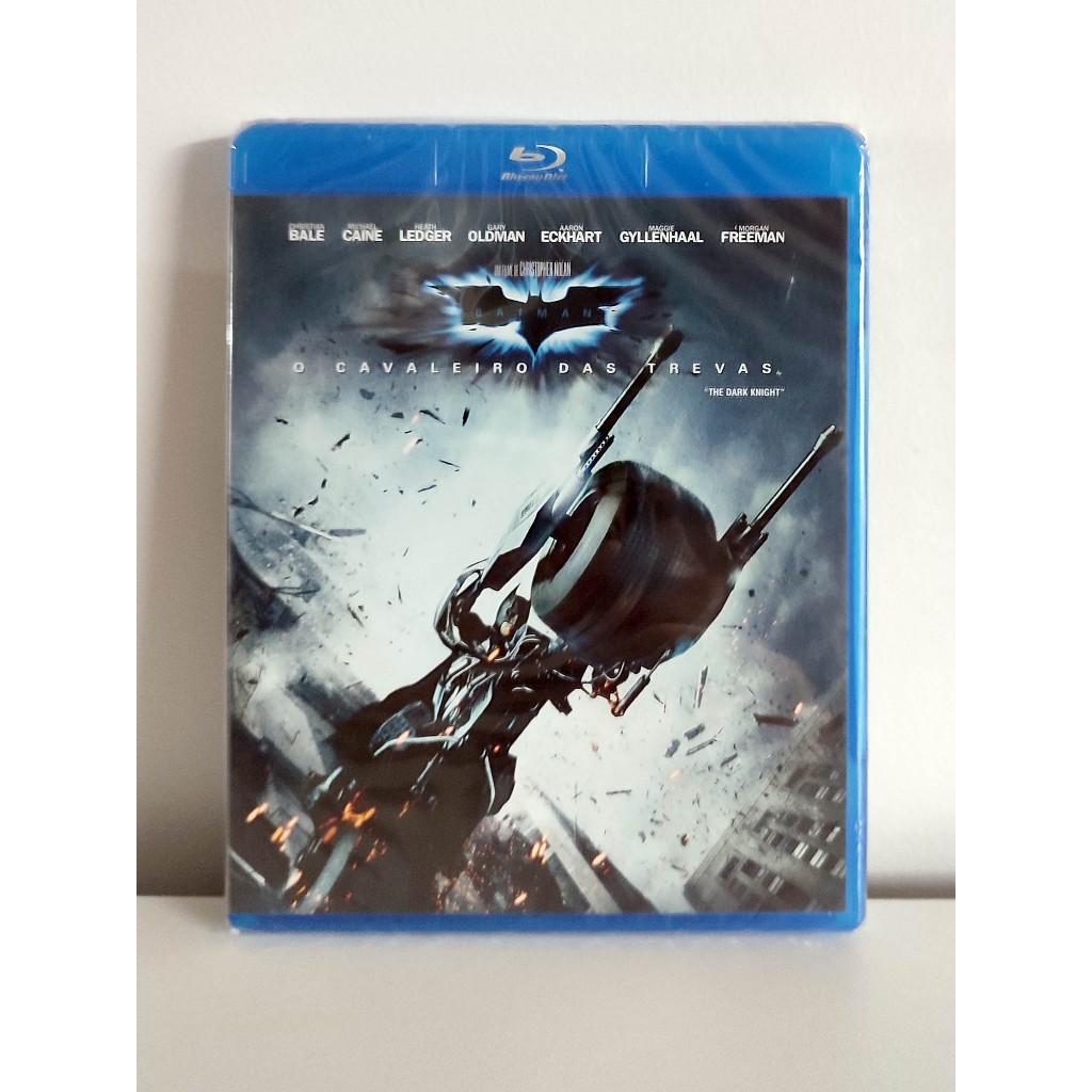 Blu-ray - O Cavaleiro das Trevas - Batman - Christopher Nolan - Christian Bale - Lacrado