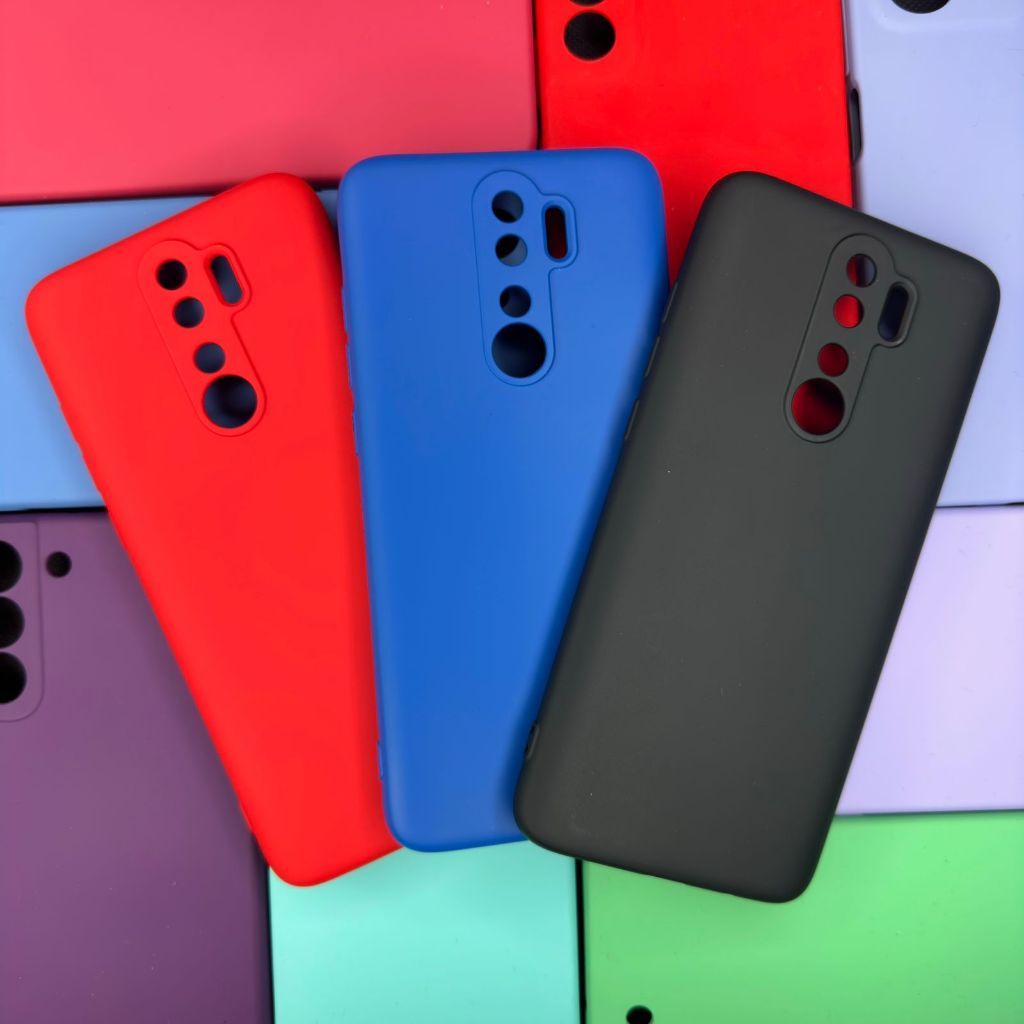 Kit Capa + Película de vidro 3D Xiaomi Redmi Note 8 Pro Ou apenas capinha silicone Aveludado