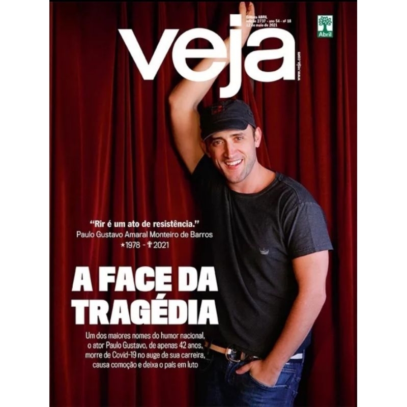 Revista Veja + Veja São Paulo - Edição 2737 - 12 maio de 2021 - Paulo Gustavo