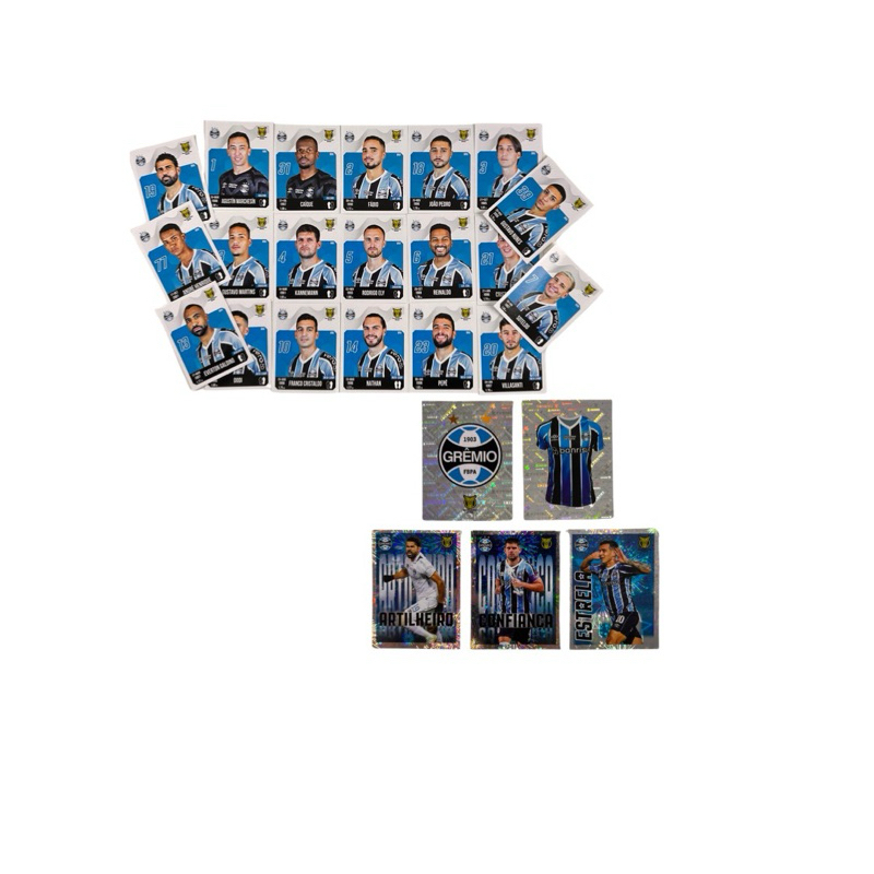 Figurinhas Grêmio Brasileiro 2024 Time completo  25 figurinhas  originais Panini