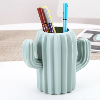 Cacto Porta Canetas Treco Lapis Escritorio Organizador para Mesa Lapis Bloco de Notas em Oferta na Shopee