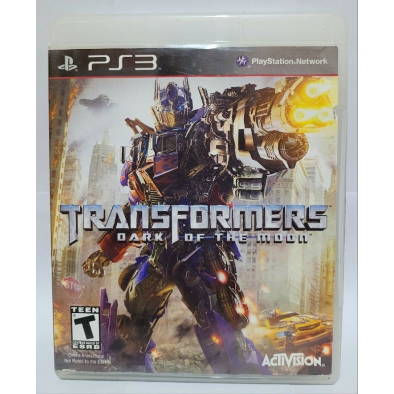 Transformers Dark of the Moon, jogo original para ps3 mídia física