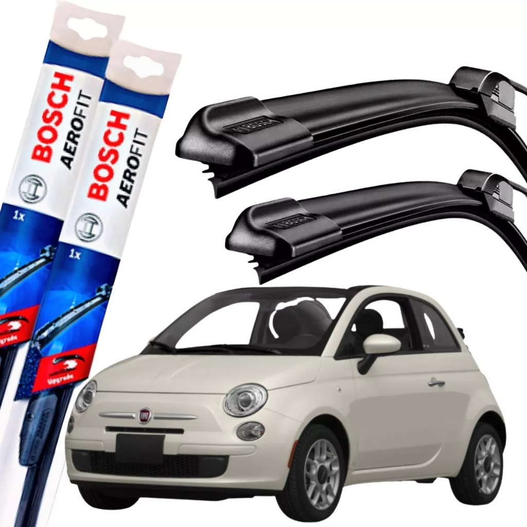 Palheta Parabrisa Original Bosch Fiat 500 2012 A 2018