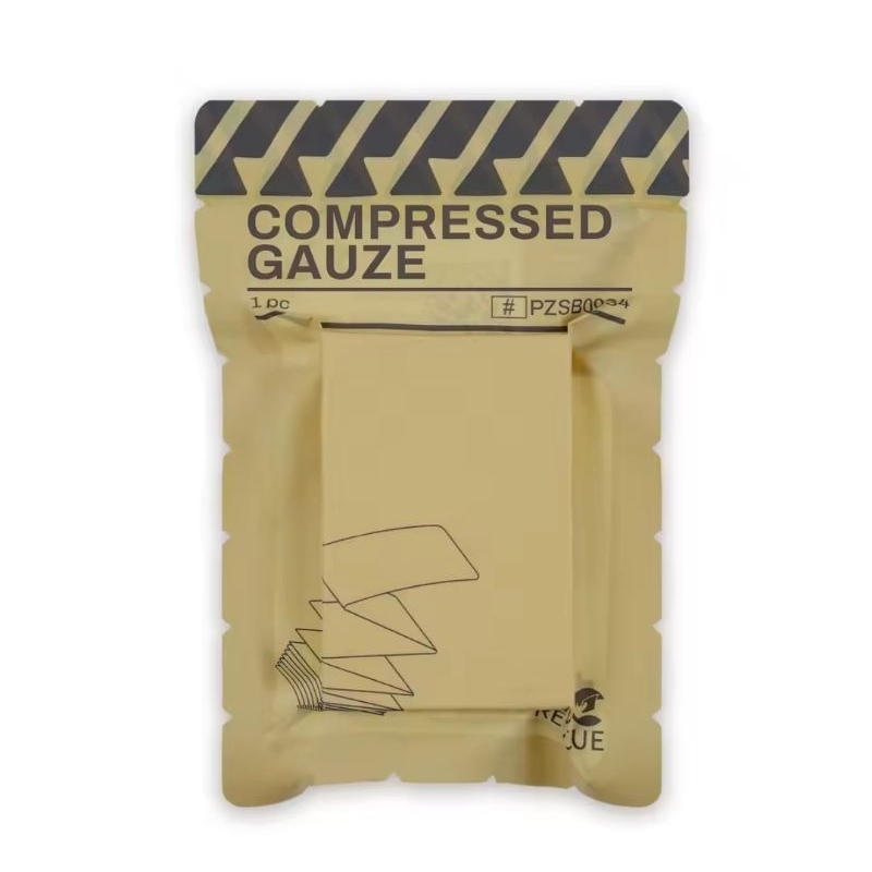 Combat Gauze Rhino Rescue  Gaze Esterilazada a Vácuo em "Z" NOVA EMBALAGEM - APH/IFAK em Oferta na Shopee