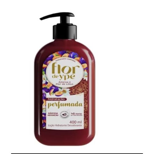 Hidratante Corporal Flor de Ype Ameixa e Flor de Lótus 400ml muito cheiroso