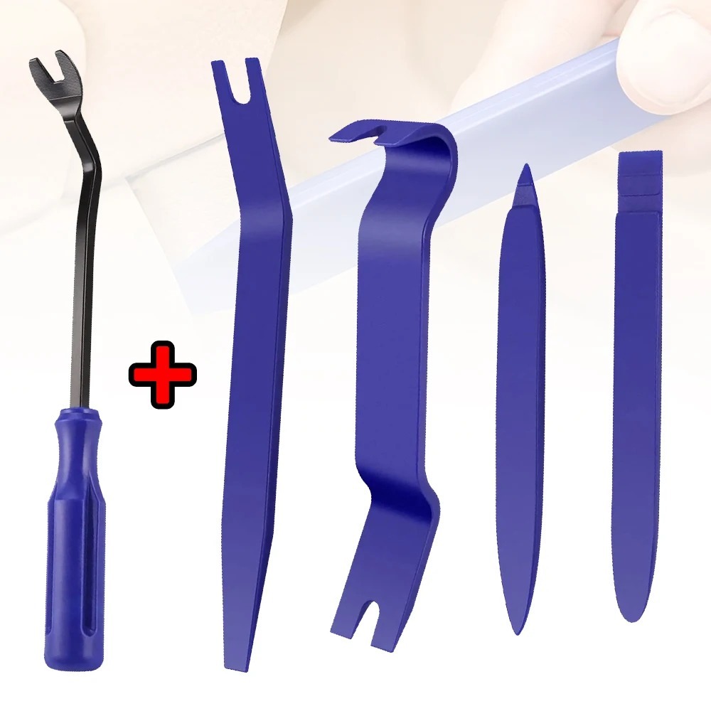 Kit Saca Grampo Automotivo  - removedor presilhas  - removedor painel de porta - Funilaria Martelinho de Ouro Tapeçaria