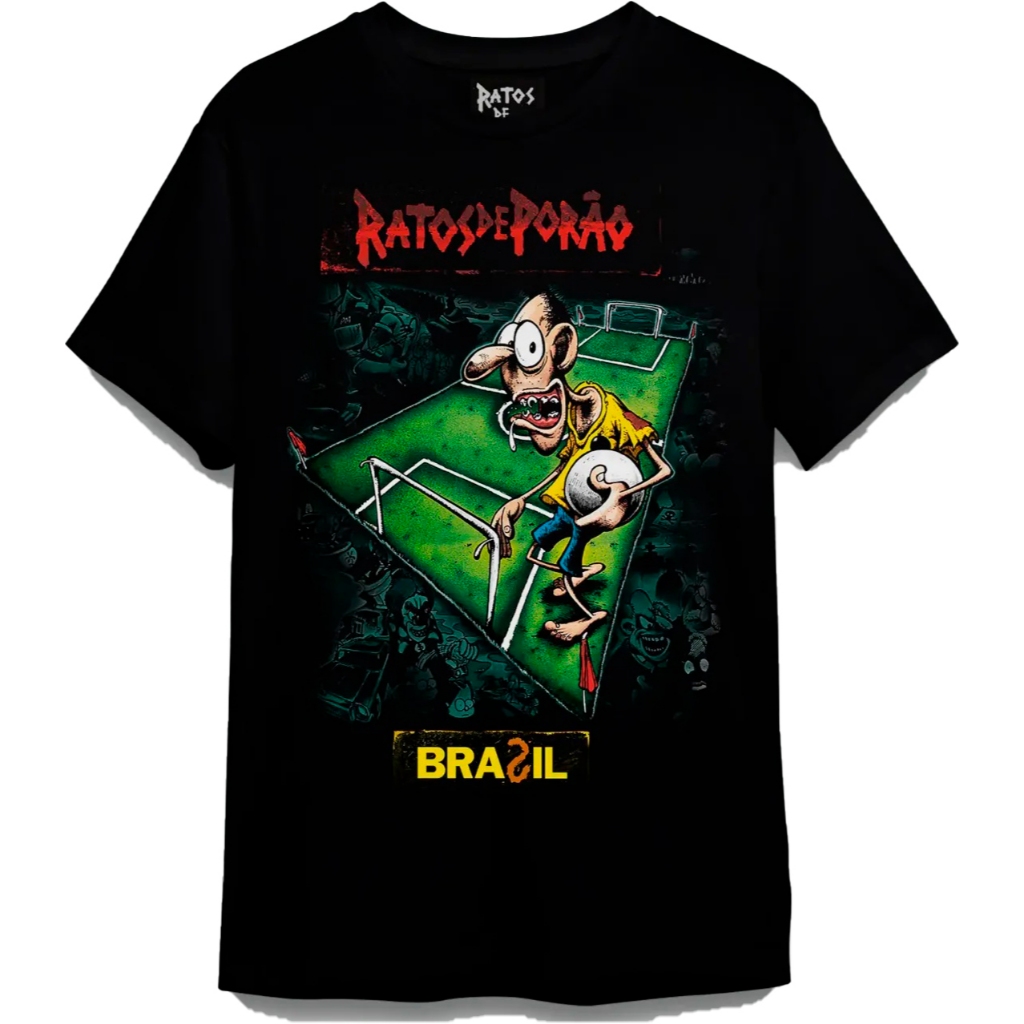 Camiseta Ratos do Porão Brasil (Consulado do Rock)