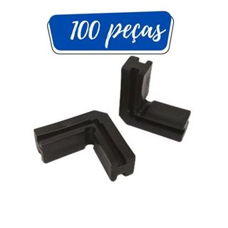 Cantoneira canto 100 peças para fechamento de box bx em Oferta na Shopee