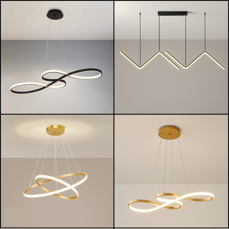 Lustre Moderno, Pendente Varios Modelos Para Sala, Sala de Estar