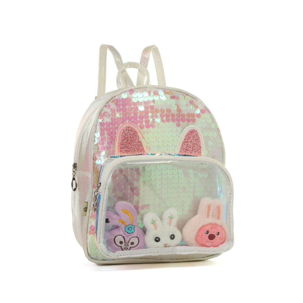 Mochila Infantil  Menina De  couro sintético para passeio em Oferta na Shopee