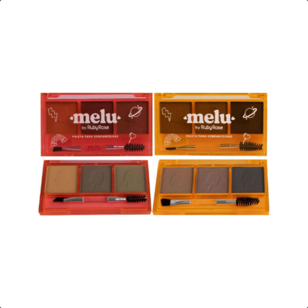 Sombra De Sobrancelha Melu Rr571 Rubyrose em Oferta na Shopee