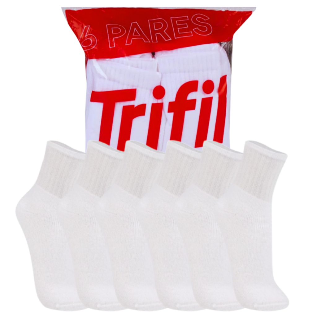 6 Pares de meias Trifil 8720 - Branco