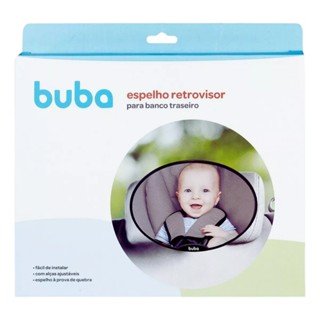 Espelho Retrovisor Grande Oval Para Banco Traseiro Carro Para Bebês - Buba em Oferta na Shopee