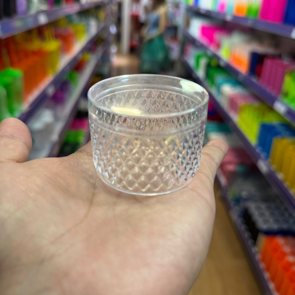 10 Unds Baleiro Acrilico Luxo Texturizado Cristal Lembrança Festas em Oferta na Shopee