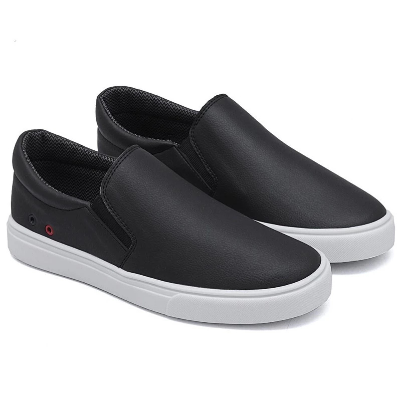 Tênis Sapatênis Iate Original Slip on Calce Fácil Hype Shoes Com Ilhós - Preto - Unissex em Oferta na Shopee