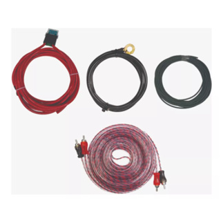 Kit De Instalação Amplificador Automotivo 1 ou 2 Canais Até 1600w Soundigital Taramps Stetsom Falcon em Oferta na Shopee