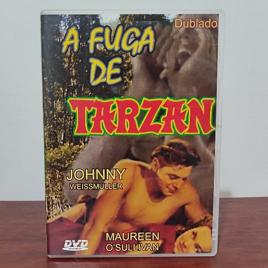 Dvd: A Fuga De Tarzan - Johnny Weissmuller, Maureen O'Sullivan - Original
