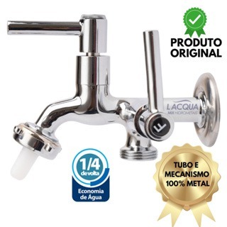 Torneira Máquina Lavar Roupas Tanque METAL 100% em Oferta na Shopee