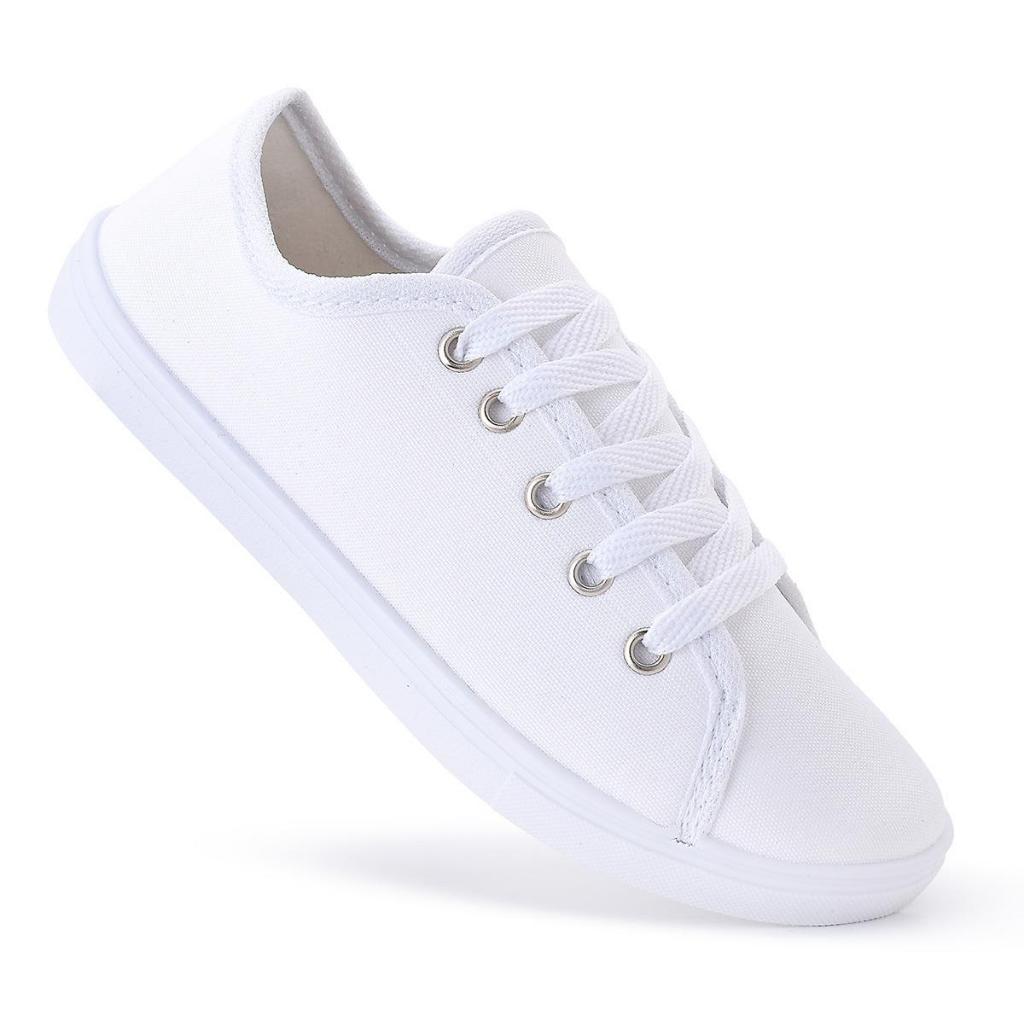 tênis feminino casual branco Modinha casual baixo tênis feminino casual confortável