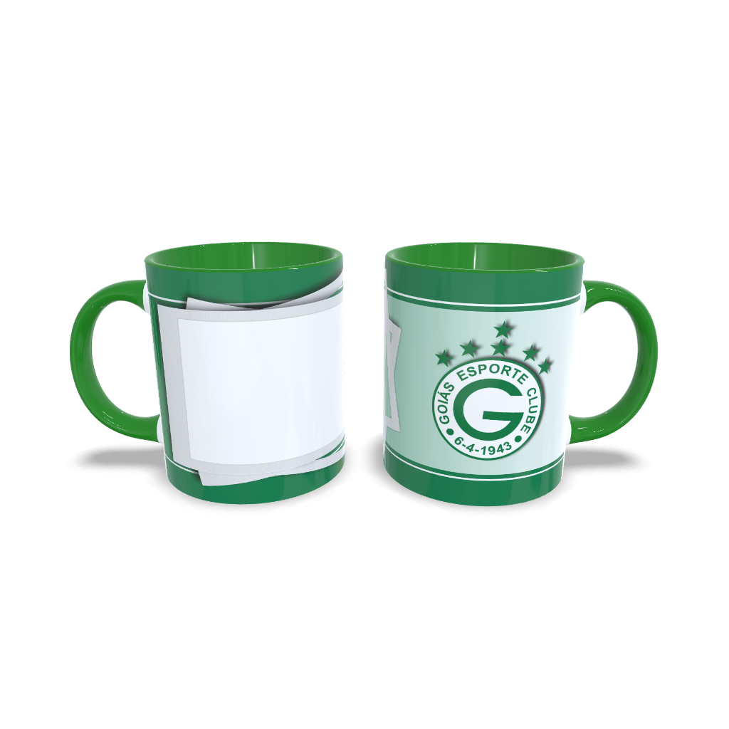 Caneca de Cerâmica - Futebol - Torcedor Torcida Goiás Esporte Clube Time com foto