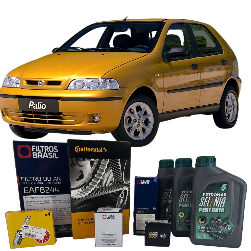 Kit Revisao Fiat Palio/siena Fire 1.0 8v 2008 Em Diante em Oferta na Shopee