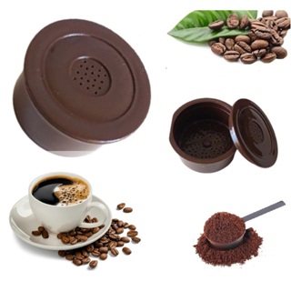 2 Cápsula Delta Q Reutilizável Recarregavel Com Colher De Medida em Oferta na Shopee