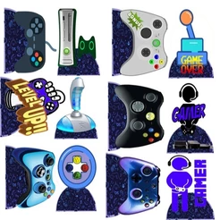 video game 10 displays de mesa de20 cm