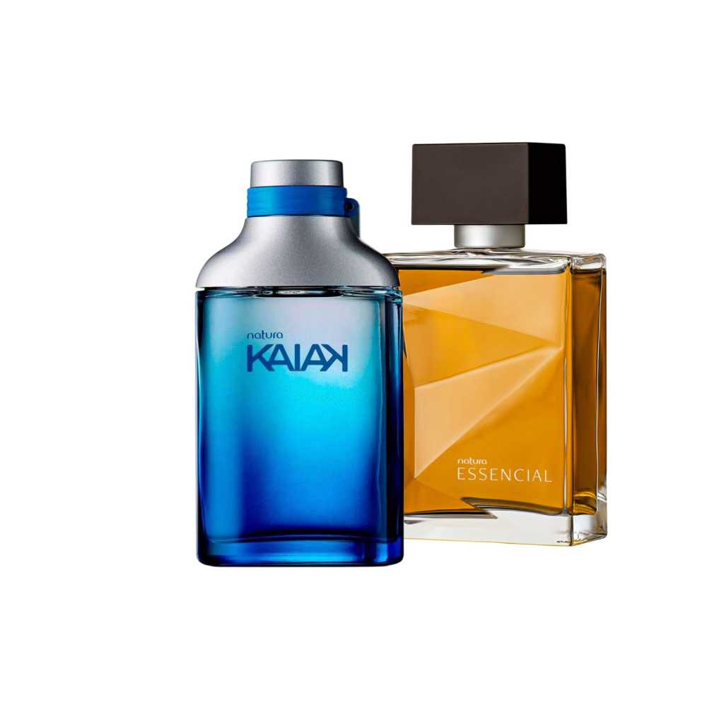 Natura Kit Perfumaria Masculina - Essencial Clássico 100ml + Kaiak Clássico 100ml