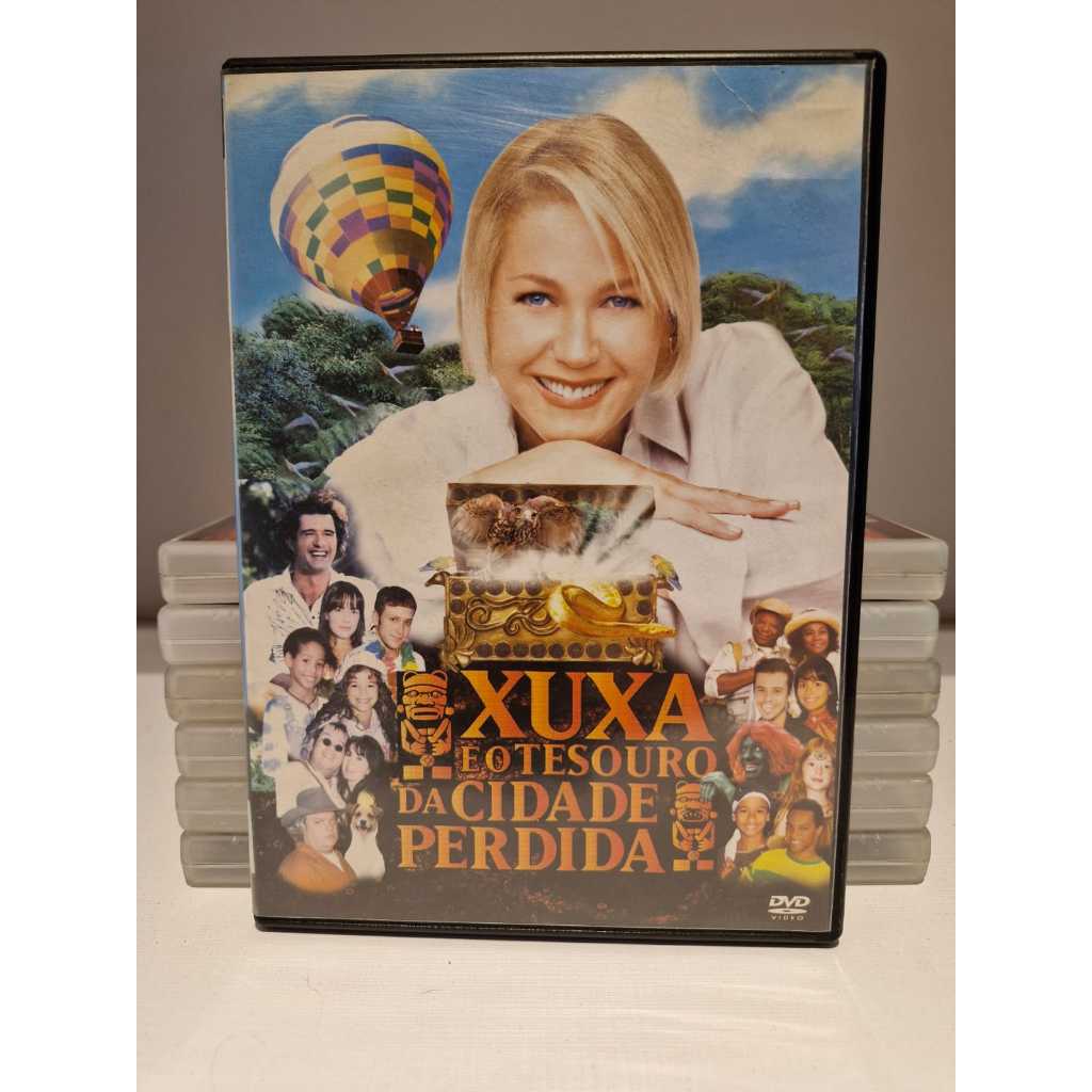XUXA E O TESOURO DA CIDADE PERDIDA - DVD - Original