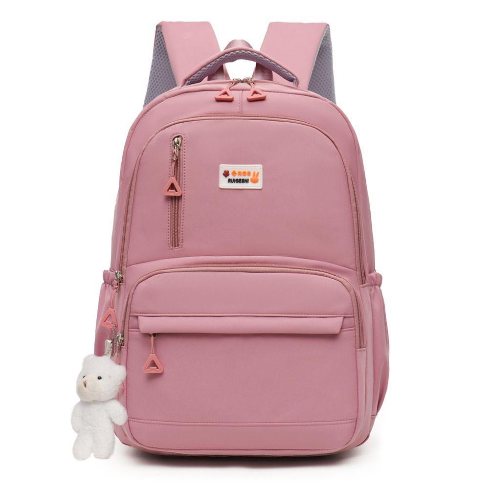 【Oferta Relâmpago da Loja】Mochila Bolsa Media casual nova e leve para estudantes do ensino médio em Oferta na Shopee