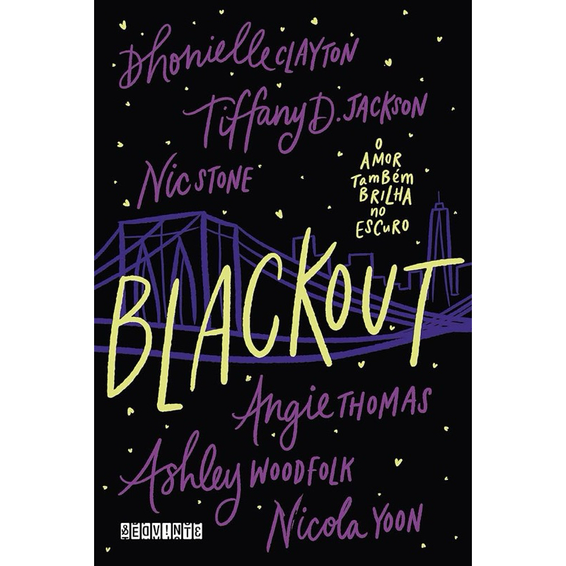 desapego de Livro Blackout - Brilha no escuro
