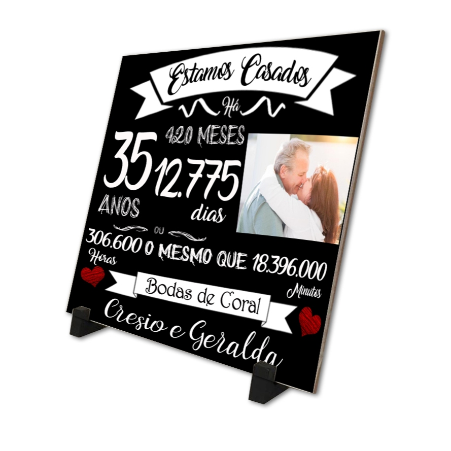 Bodas de 35 Anos de Casado: Onde Comprar | BuscaProdutos