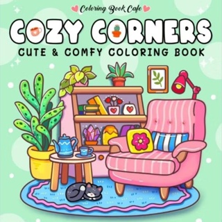 Desenhos para Colorir Cozy Corners ‐ 52 FOLHAS SOLTAS em Oferta na Shopee