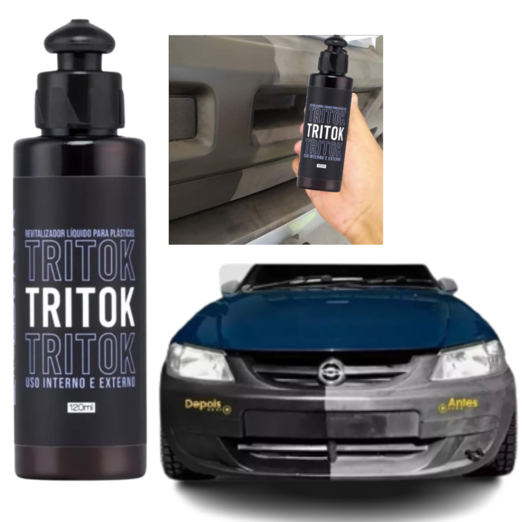 Revitalizador de Plásticos TRITOK - Restaurax tudo em Oferta na Shopee