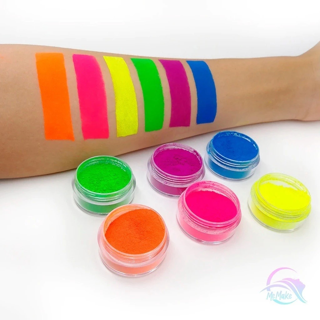 Sombra Maquiagem Pigmento Carnaval 6 unidade em Oferta na Shopee