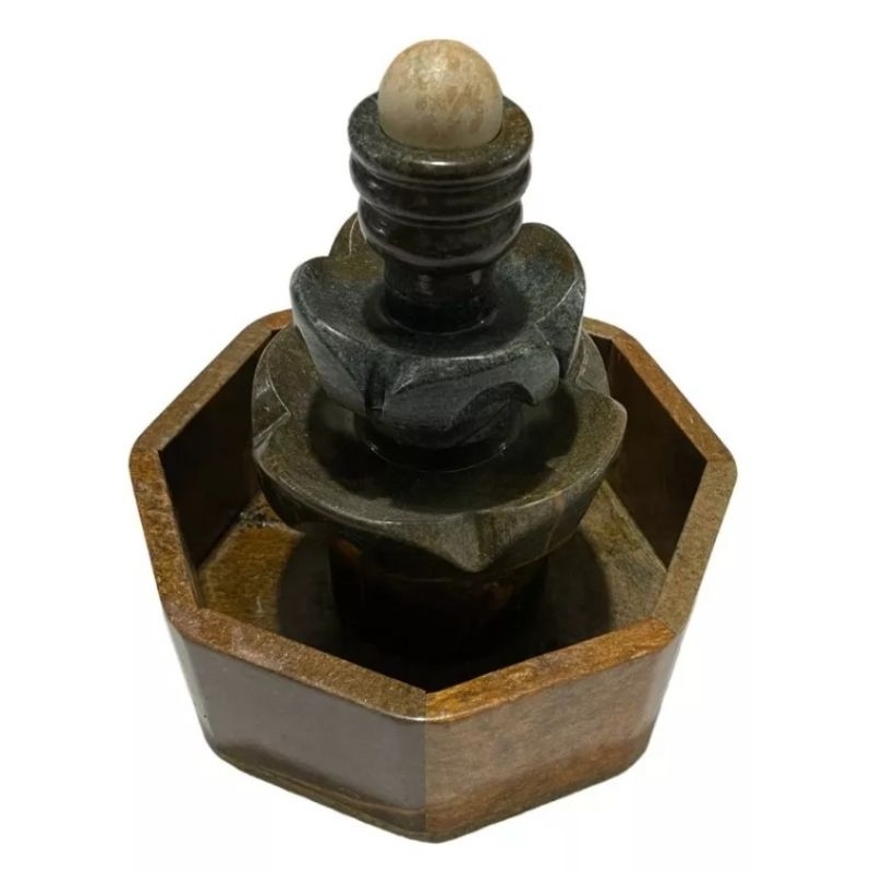 Fonte pedra sabão Cascata Bolinha