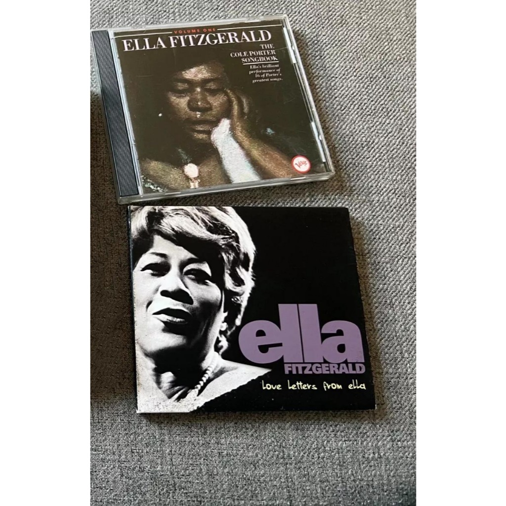 Ella Fitzgerald Lote 2 CDs Cole Porter Songbook Love Letters Jazz