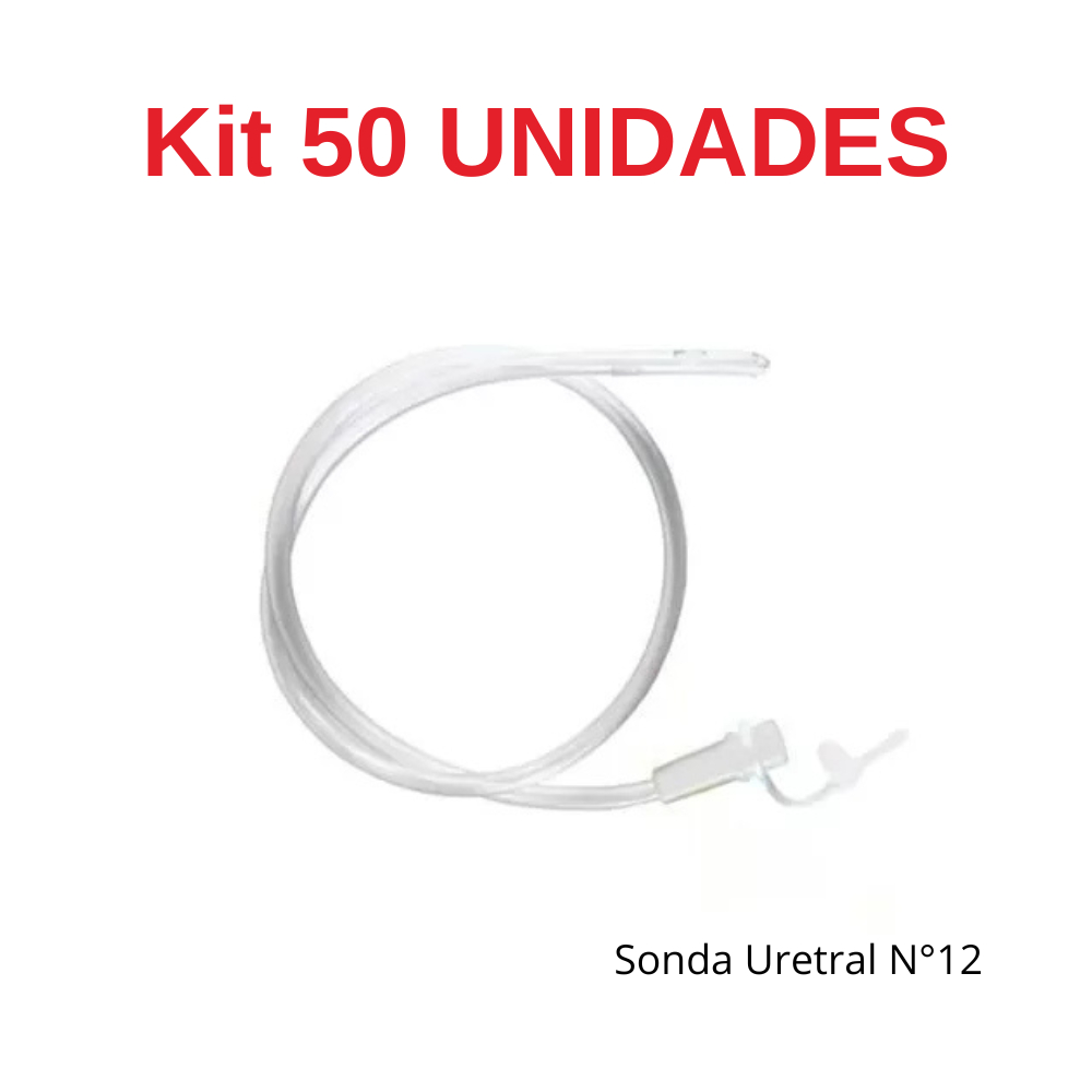50 Sonda Uretral N°10, 12 - Medix