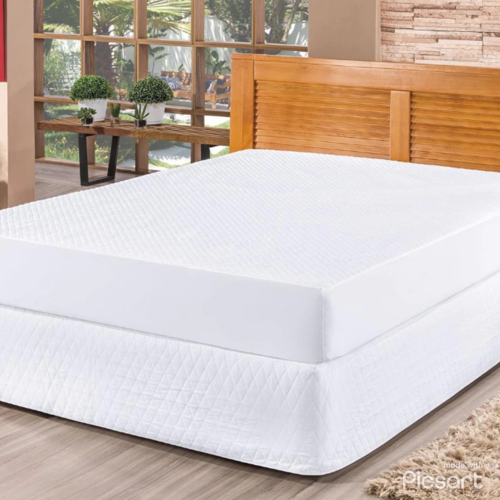 Capa Impermeável Protetora de Colchão Avulso para Cama Queen - CASAMOCHI