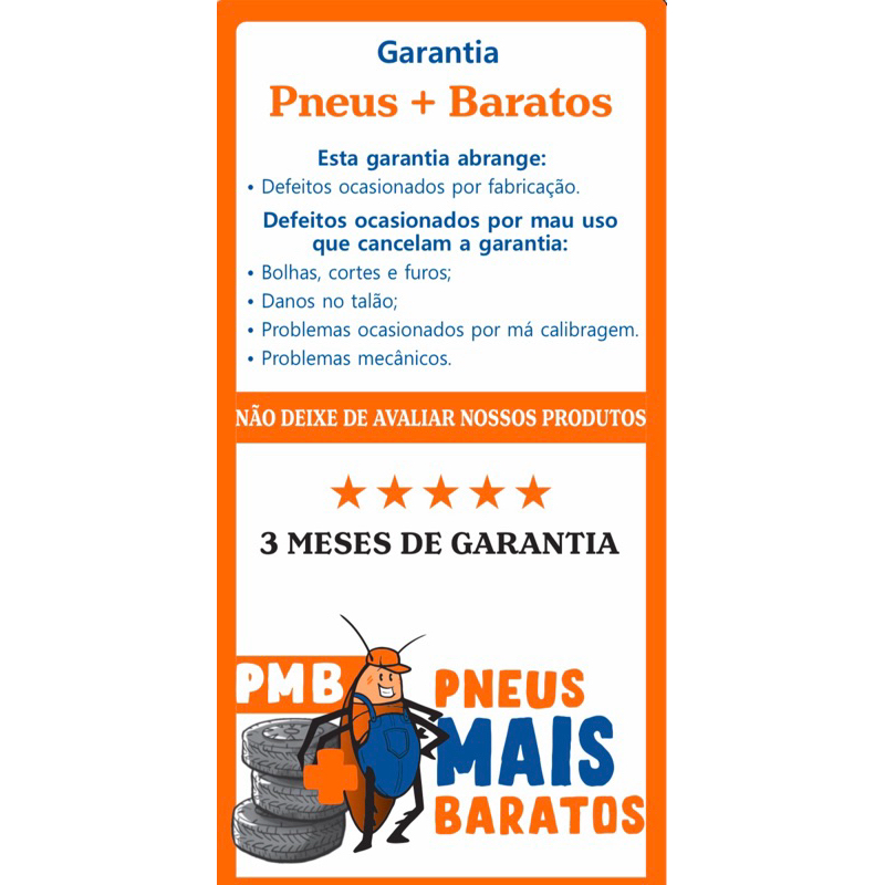 Detalhes do KIT 2 Pneus 185/60R14 SPORT Remold Aro 14 - PMB