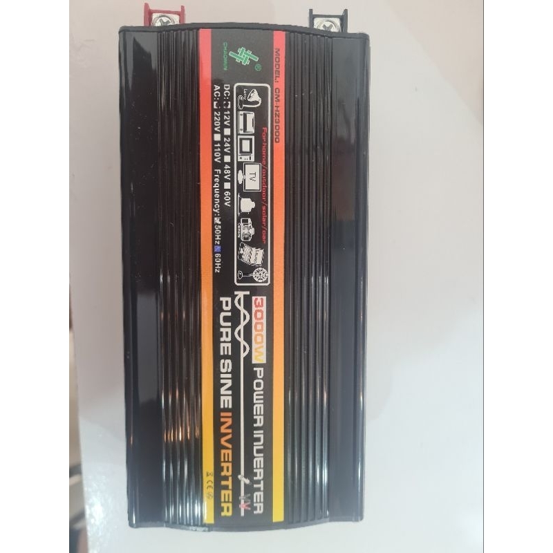Inversor senoidal  3000W 12v 220V
