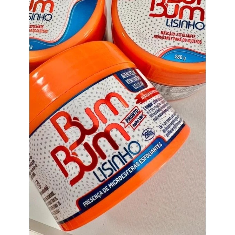BumBum Lisinho Esfoliante e Hidratante 280g PhálleBeauty - PROMOÇÃO EXCLUSIVO