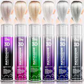 Magic Color 3D Matizador Todos os Efeitos Escolha O Seu Loiro/Ruivo/Morena Iluminada 500/300/100ml em Oferta na Shopee