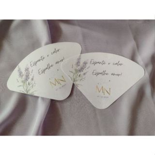 Ventarolas/Leques Personalizados para Casamentos, Formatura e Eventos em Oferta na Shopee